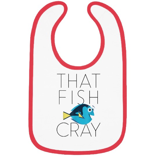 Disneyss Pixars Finding Dory That Fish Cray Dory Line Logo Bibs