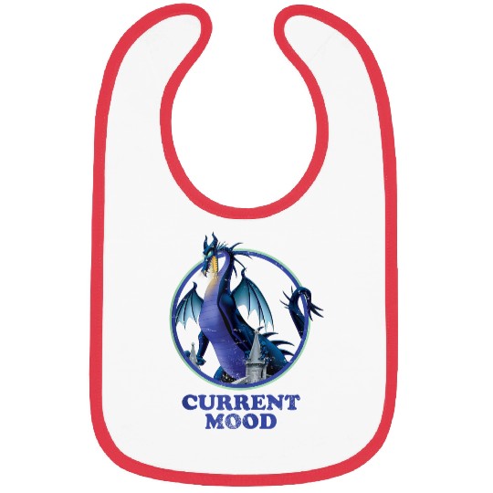 Disneyss Sleeping Beauty Maleficent Dragon Current Mood Bibs