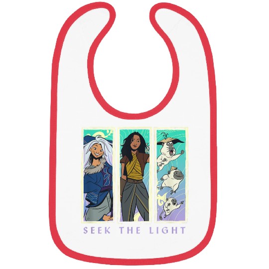 Disneyss Raya And The Last Dragon Seek The Light Panels Bibs