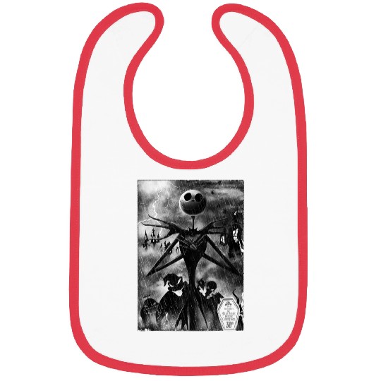 Disney The Nightmare Before Christmas 2024 Jack In Graveyard Bibs