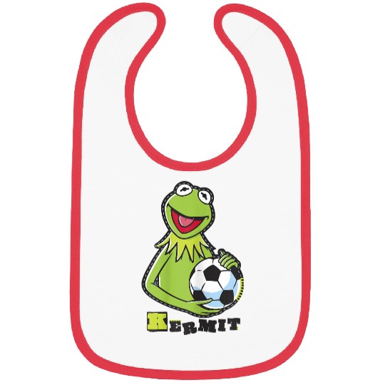 Disneyss The Muppets Kermit Soccer Ball Vintages Stencil Logo Bibs