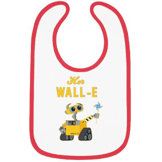 Disney Pixar Wall-E Her Wall-E Couples Bibs