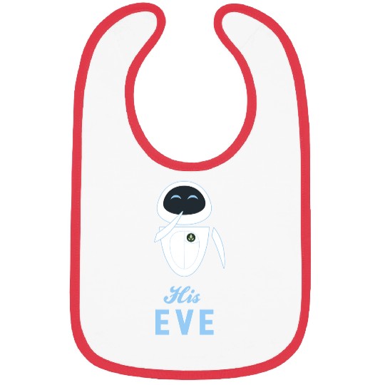 Disney Pixar Wall-E His Eve Couples Bibs