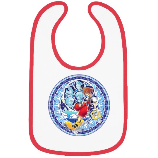 Disney Kingdom Hearts Sora Stained Glass Bibs