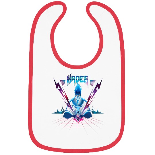 Disney Villains Hades 90s Rock Band Bibs