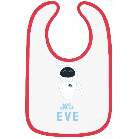 Disney Pixar Wall-E His Eve Couples Bibs