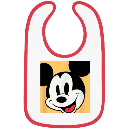 Amazon Essentials Disney Mickey Boxed Portrait Bibs