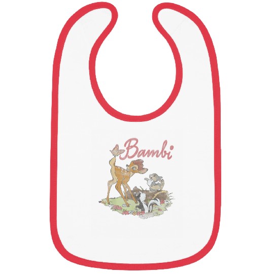 Disney Bambi Group Shot Logo Bibs