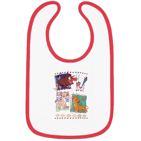Disney Lion King Simba And Timon Graphic TShirt Bibs