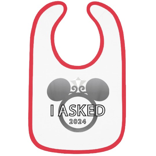 Disney I Asked 2024 Engagement Ring Proposal Mic Bibs