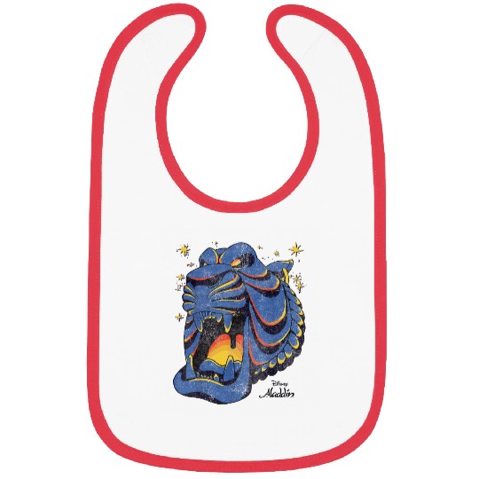 Disney Aladdin Rajah Tiger Head Cave Bibs