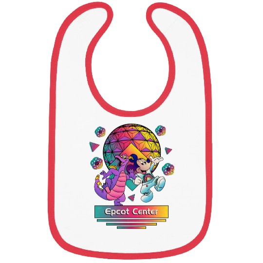 Disney Dragon Figment Bibs, Epcot Figment Bibs