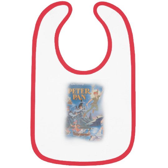 Disney Peter Pan Main Characters Never Land  Poster Bibs