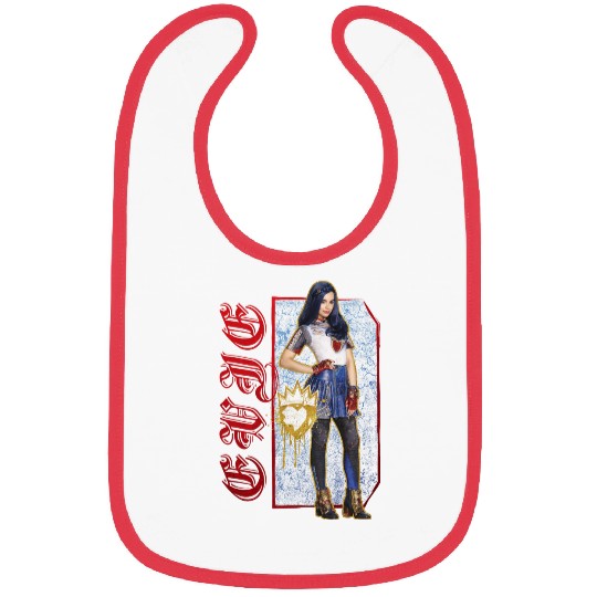 Disney Descendants 2 Evie Paint Drip Poster Bibs