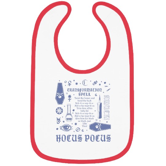 Disney Hocus Pocus Halloween Transformation Spell Recipe Bibs