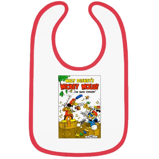 Disney Mickey Mouse The Band Concert Donald Duck Bibs