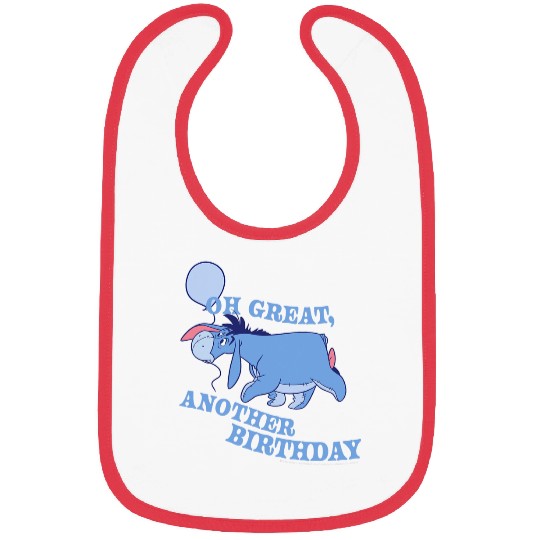 Disney Winnie The Pooh Eeyore Oh Great Another Birthday Bibs