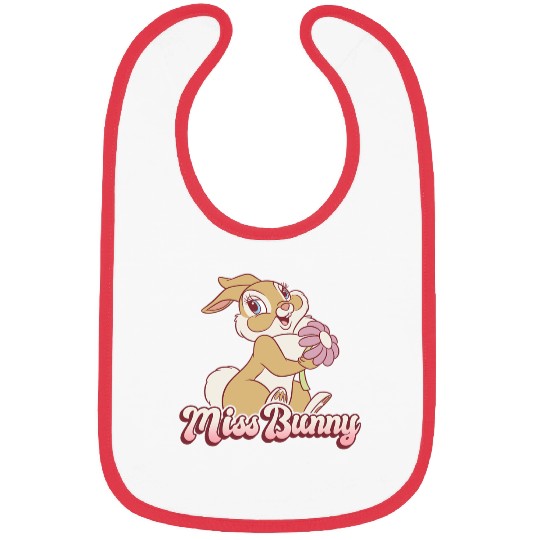 Disney Bambi Miss Bunny Floral Portrait Bibs