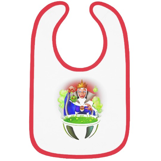 Disneyss Villains Evil Queen Cauldron Bubble Portrait Bibs