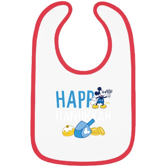 Disney - Mickey Happy Hanukkah Bibs