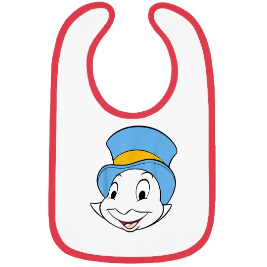Disneyss Pinocchio Jiminy Cricket Big Faces Bibs