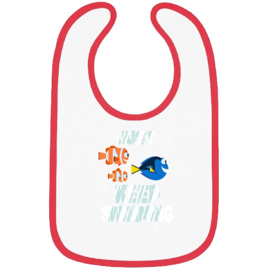Disneyss Pixars Finding Dory Just Keep Swimming Group shots Bibs