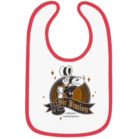 Disneyss Pinocchio Jiminy Cricket  Pose Bibs