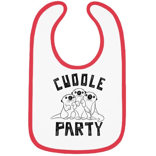 Disneyss Pixars Finding Dory River Otters Cuddle Party Sketch Bibs