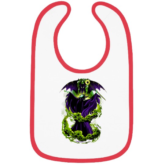 Disney Villains Maleficent Dragon Transformation Bibs