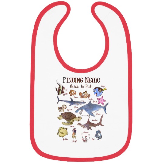 Disneyss Pixars Finding Nemo Fish Guide Bibs