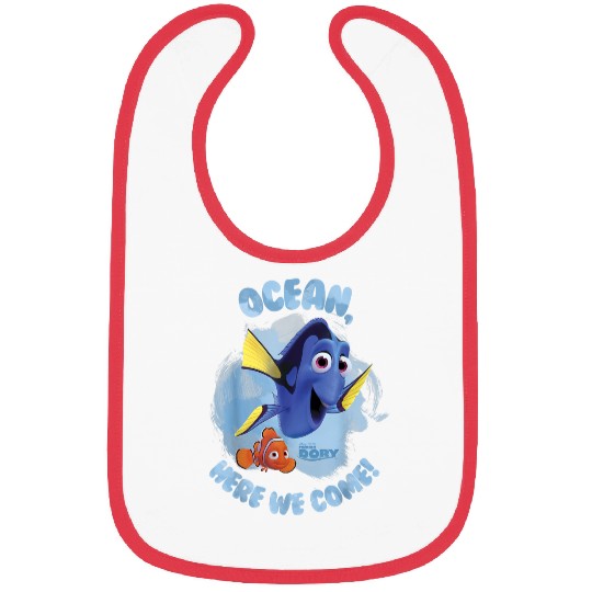 Disneyss Pixars Finding Dory Ocean Here We Come Watercolor Bibs