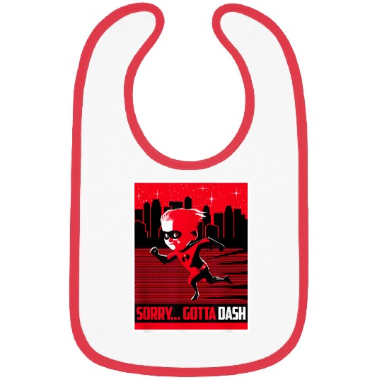 Disney pixars The Incredibles Dash Sideways Gotta Dash Bibs
