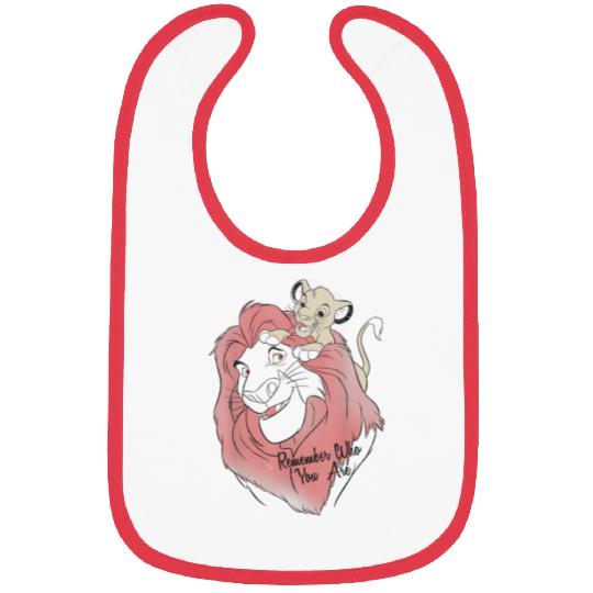 Disney Lion King Remember Who You Are Mufasa Sim Bibs