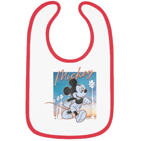 Disney Mickey And Friends Walking On The Sunset Poster Bibs
