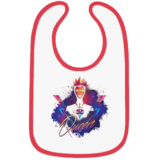 Disneyss Villains Evil Queen Rock Portrait Bibs