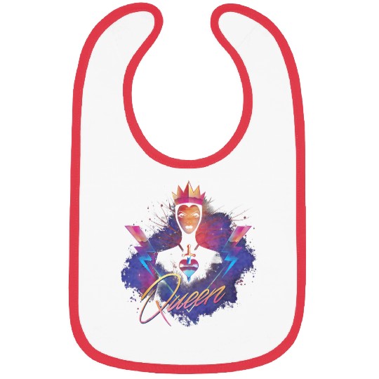 Disneyss Villains Evil Queen Rock Portrait Bibs