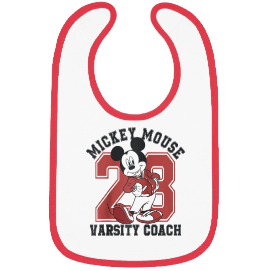 Disney Mickey Mouse Varsity Raglan Baseball Tee Bibs