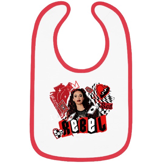 Disney Descendants The Rise Of Red I'm A Rebel Bibs