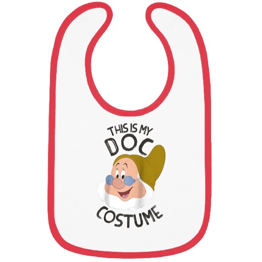 Disney Snow White This Is My Doc Costume Halloween Raglan Baseball Tee Bibs