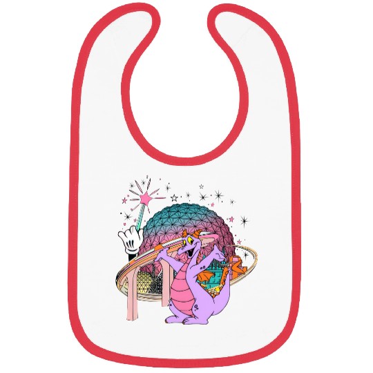 Disney Figment Bibs, Epcot Figment Bibs