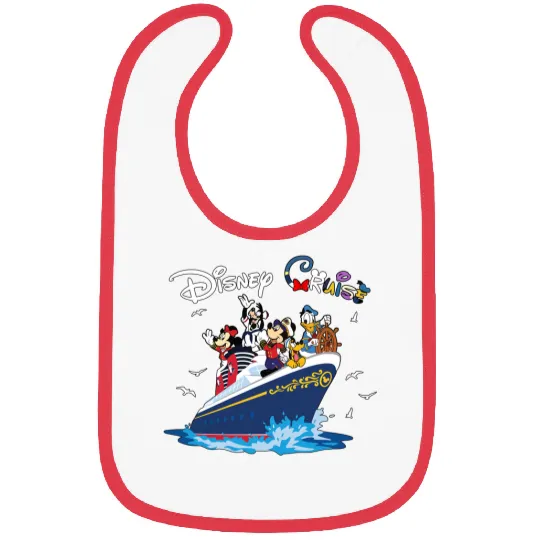 Disney Cruise Vacation Bibs, Disney Cruise Bibs, Disney Trip Bibs