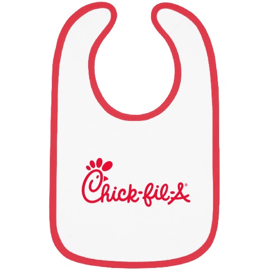 Chick fil-A Logo Bibs