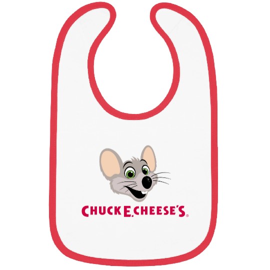 Chuck e Cheese s food logo Bibs