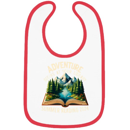 Adventure Begins At Your Library Summer Reading Book Lovers Bibs