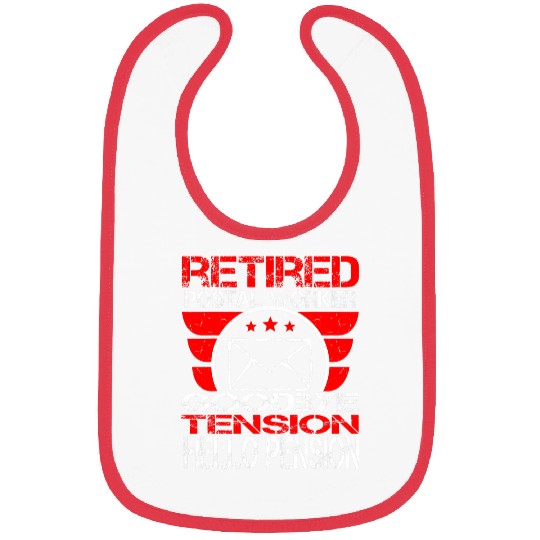 Retired Postal Worker Mail Carrier Mailman Retirement Gift Bibs