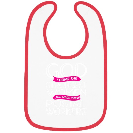 Strongest Postal Worker Mail Carrier Bibs