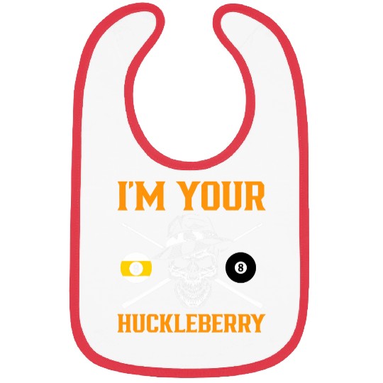 Billiard Im Your Huckleberry Bibs