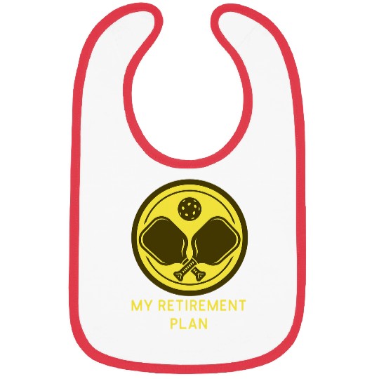 Funny Pickleball Retirement Plan 1 Bibs