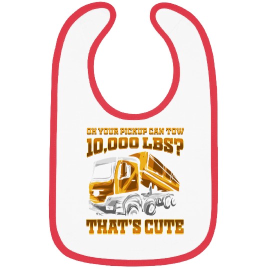 Dump Truck Driver Thats Cute Trucker Bibs