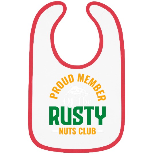 Rusty Nuts Club Scrapyard Junkyard Scrapper Bibs